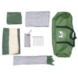 zöld vízálló WC sátor