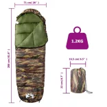 3 évszakos múmia alakú felnőtthálózsák