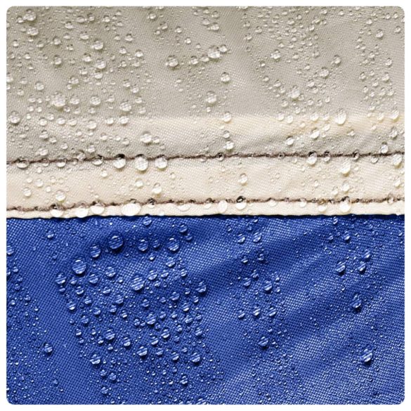 kék vízálló rendezvénysátor