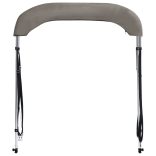 szürke kétágú bimini tető 180 x 150 x 110 cm