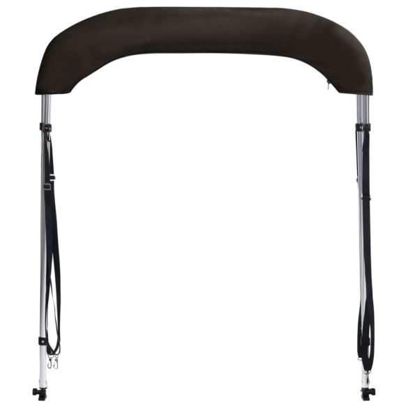 fekete kétágú bimini tető 150 x 120 x 110 cm