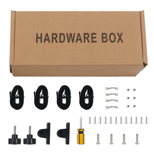fekete kétágú bimini tető 180 x 130 x 110 cm