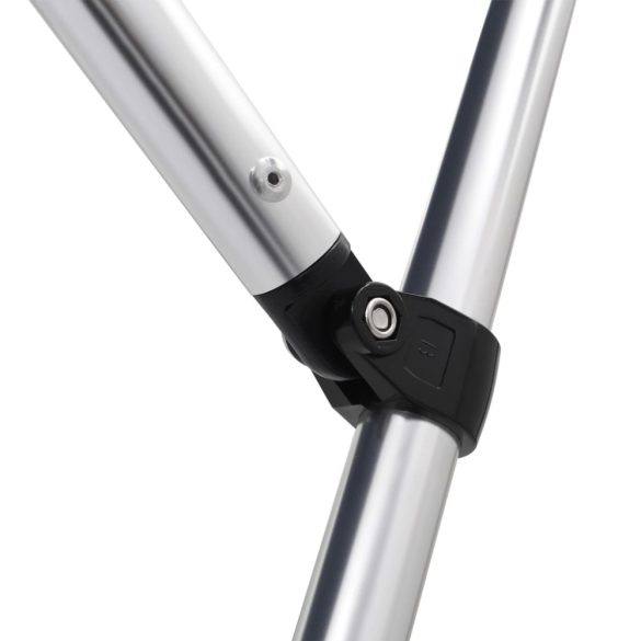 fekete négyágú bimini tető 243 x 244 x 137 cm