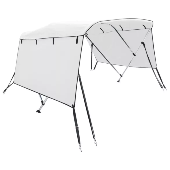 háromágú bimini tető oldalfalakkal 183 x (154-167) x 137 cm
