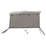 háromágú bimini tető oldalfalakkal 183 x (137-152) x 137 cm