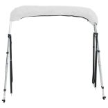 négyágú bimini tető oldalfalakkal 243 x (170-182) x 137 cm