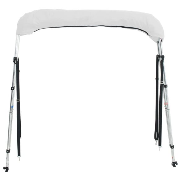 négyágú bimini tető oldalfalakkal 243 x (185-198) x 137 cm