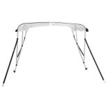 négyágú bimini tető oldalfalakkal 243 x (230-244) x 137 cm