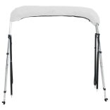 négyágú bimini tető oldalfalakkal 243 x (230-244) x 137 cm