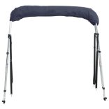 négyágú bimini tető oldalfalakkal 243 x (170-182) x 137 cm