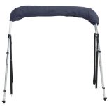 négyágú bimini tető oldalfalakkal 243 x (185-198) x 137 cm