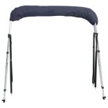 négyágú bimini tető oldalfalakkal 243 x (230-244) x 137 cm