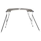 négyágú bimini tető oldalfalakkal 243 x (185-198) x 137 cm