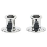 2 db rozsdamentes acél kerek bimini alj 26 mm-es csőhöz