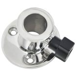 2 db rozsdamentes acél kerek bimini alj 26 mm-es csőhöz