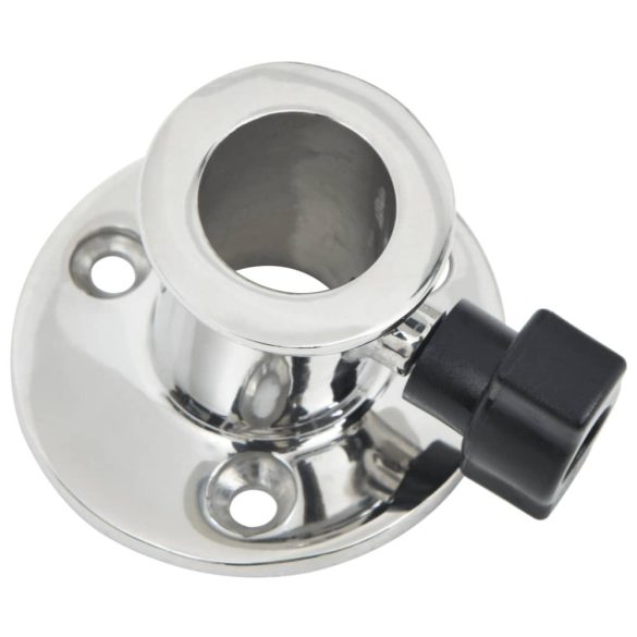 2 db rozsdamentes acél kerek bimini alj 26 mm-es csőhöz